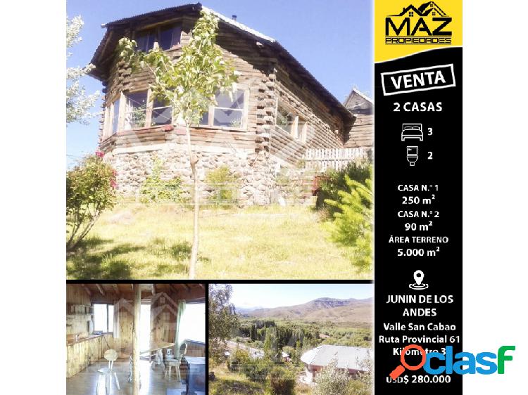 2 CASAS | VALLE SAN CABAO - RUTA PROVINCIAL 61 - Kilómetro