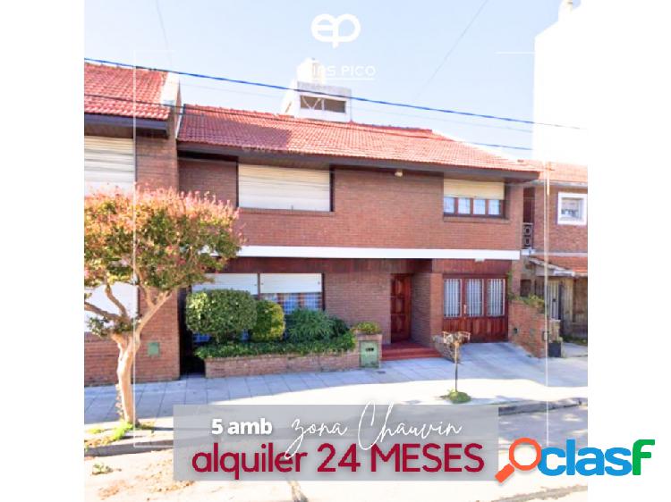 ALQUILER 24 MESES - Chalet 5 amb - barrio Chauvin, MdP