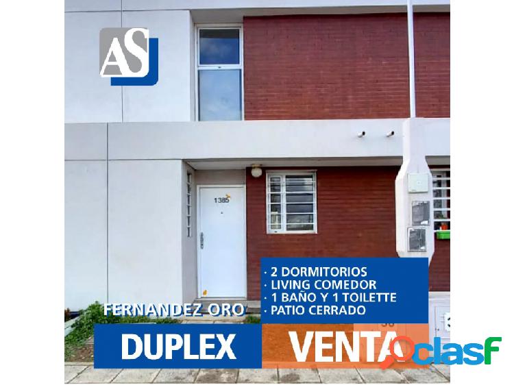 DUPLEX FERNANDEZ ORO