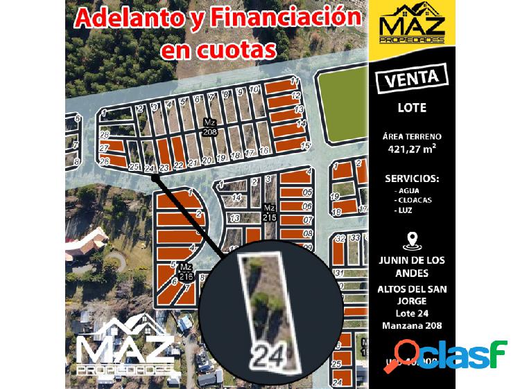 LOTE | ALTOS DEL SAN JORGE - Lote 24, Manzana 208