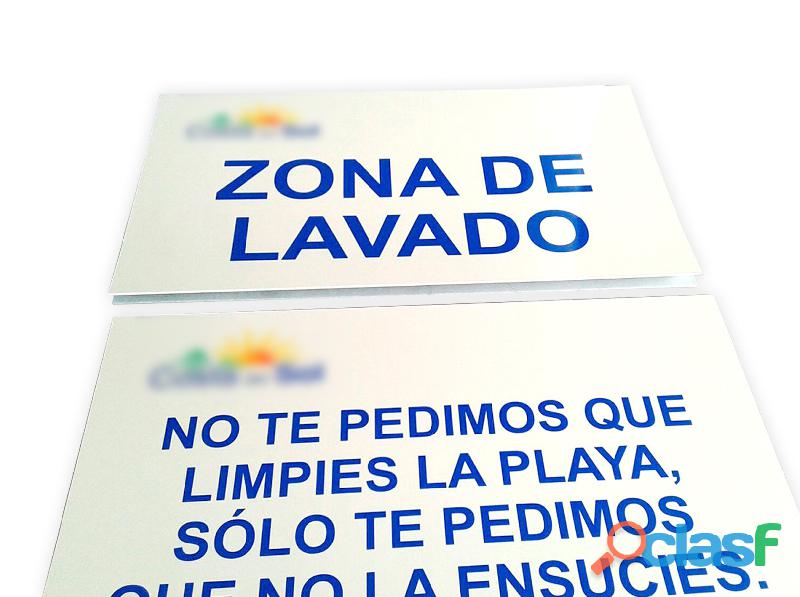 Letras de PVC espumado Lanus