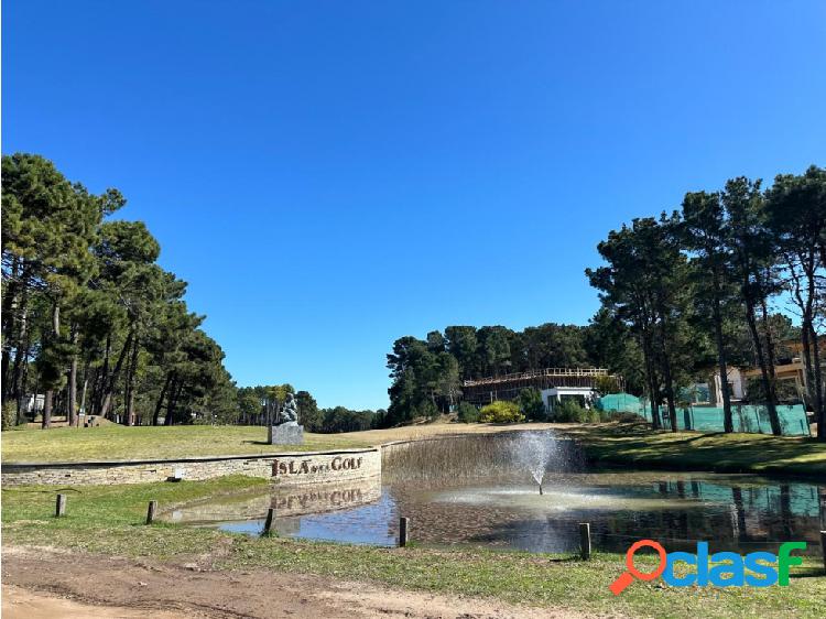 PINAMAR, ISLA DEL GOLF - LOTE 43 -EXCELENTE ENTORNO