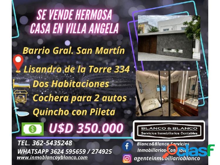 SE VENDE CASA EN VILLA ANGELA