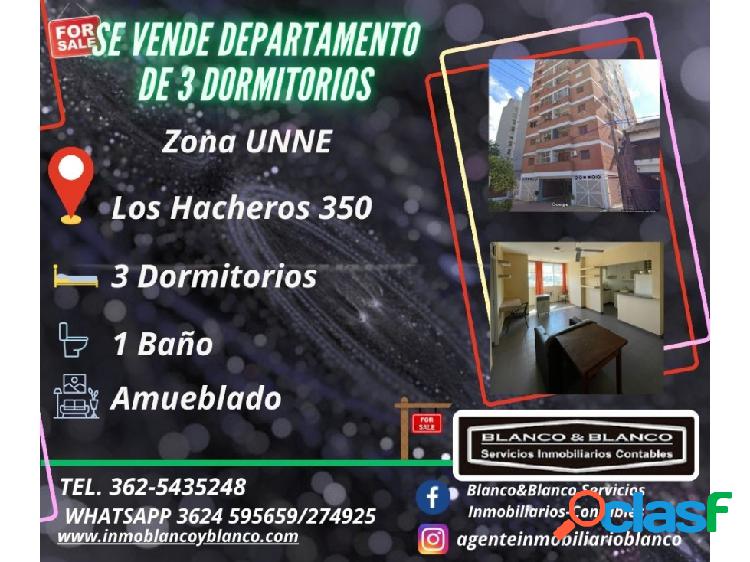 Se Vende departamento de 3 dormitorios