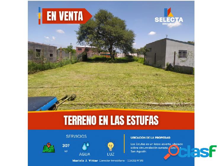 VENTA - LOTE EN LAS ESTUFAS