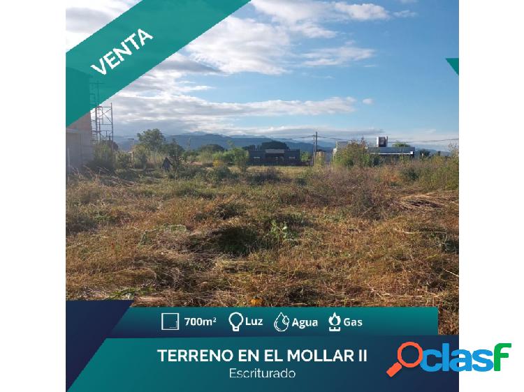 VENTA TERRENO EL MOLLAR II