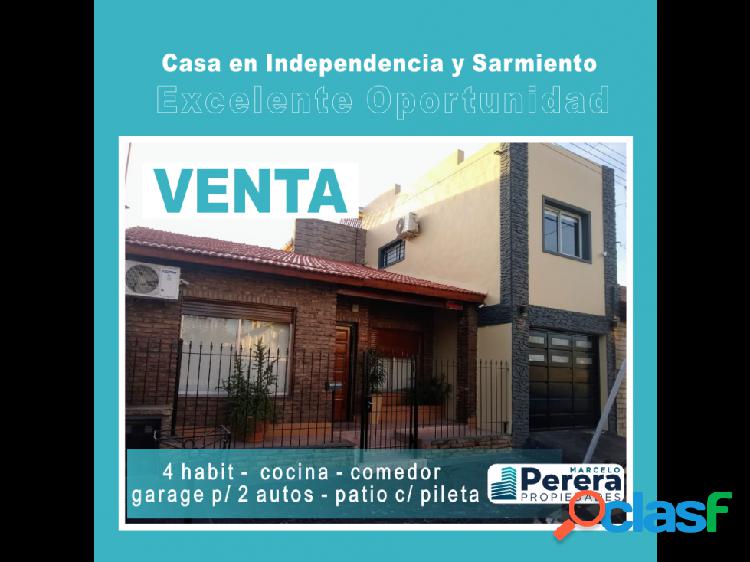 Venta | Casa | 3 dorm | Indep y Sarmiento