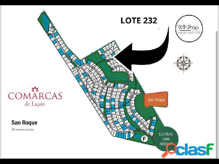 LOTE EN VENTA - CLUB DE CAMPO SAN ROQUE