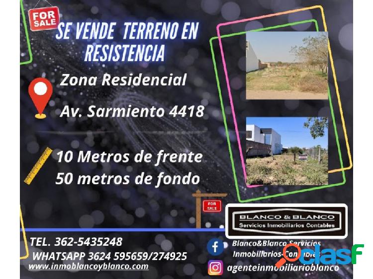 Se Vende terreno de 10x50