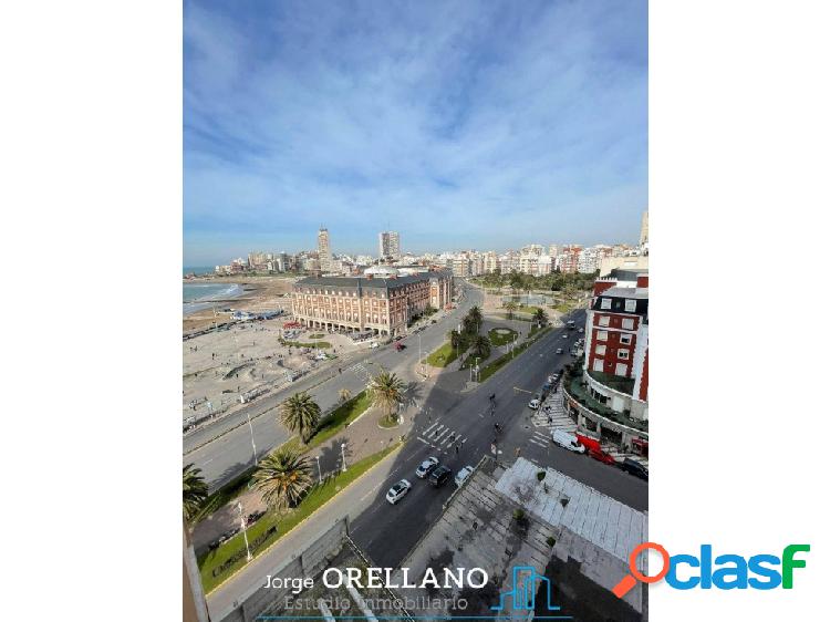 ALQUILER ANUAL DEPARTAMENTO CON BALCON Y VISTA AL MAR